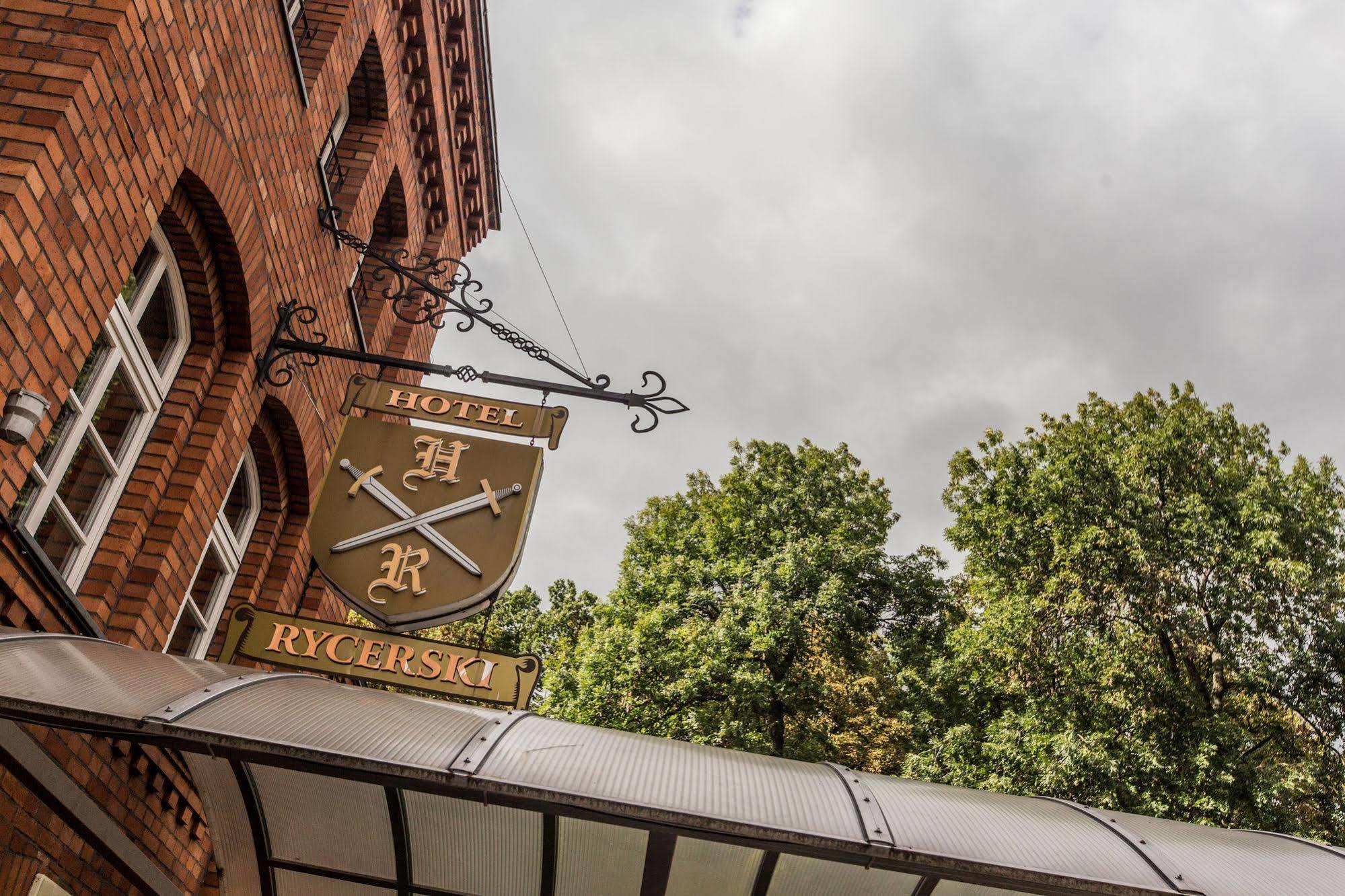 Hotel Rycerski Stettin Exterior foto